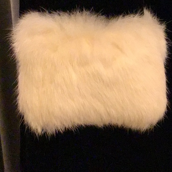 Vintage Velvet and Rabbit Fur Sleeve Evening Coat. - Picture 9 of 12